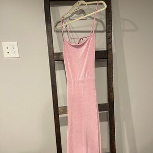 Mendocino Pink Open-Back Dress BNWT
